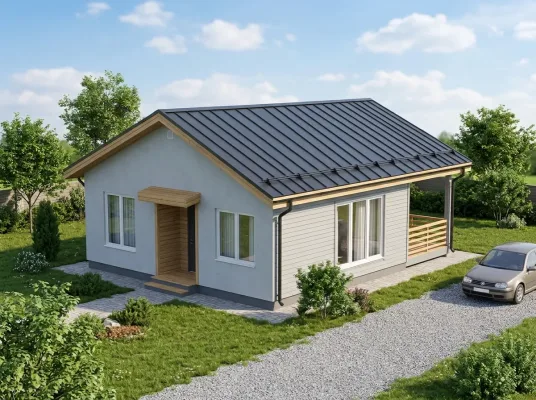 Дом «Семейный» 80 м²